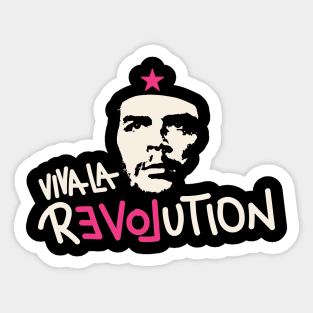 Che Guevara - viva la Revolution - hasta la victoria siempre - marxism - cuba Sticker